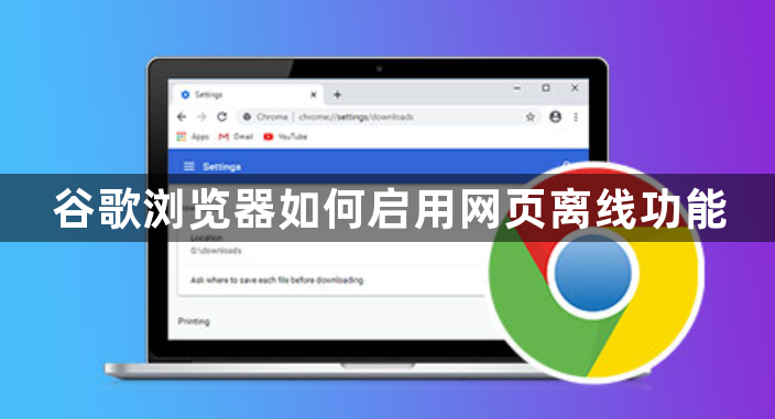 谷歌浏览器如何启用网页离线功能1