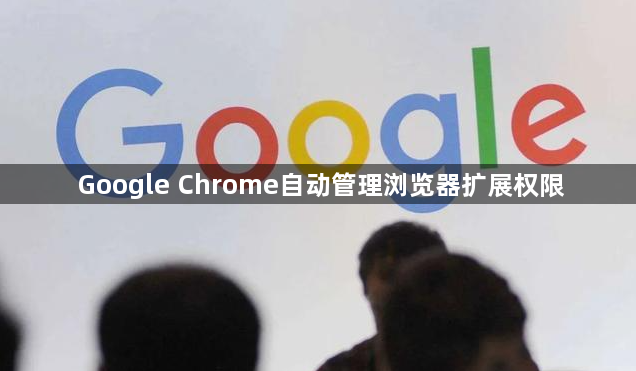 Google Chrome自动管理浏览器扩展权限1