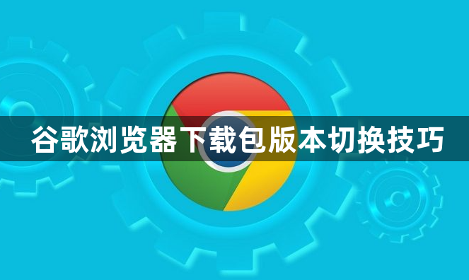 谷歌浏览器下载包版本切换技巧1