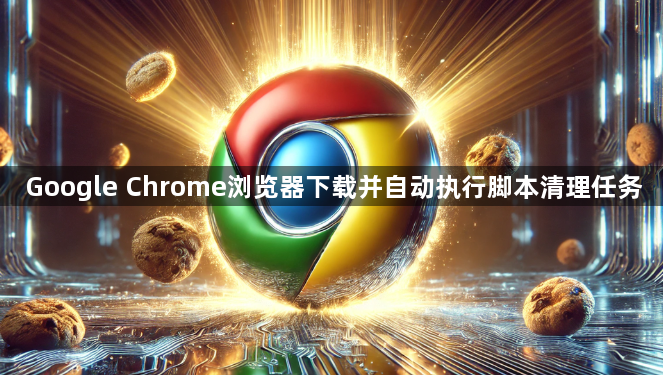 Google Chrome浏览器下载并自动执行脚本清理任务1
