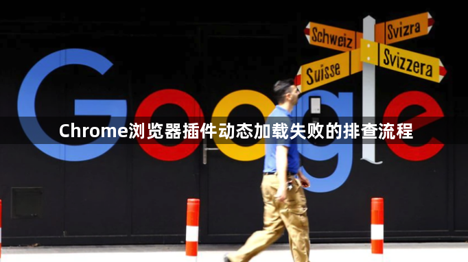 Chrome浏览器插件动态加载失败的排查流程1