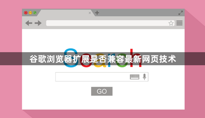谷歌浏览器扩展是否兼容最新网页技术1