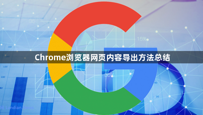 Chrome浏览器网页内容导出方法总结1