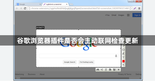 谷歌浏览器插件是否会主动联网检查更新1