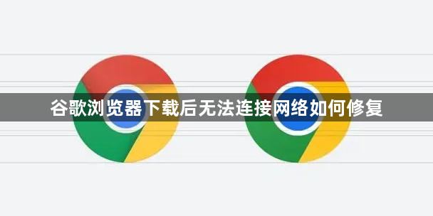 谷歌浏览器下载后无法连接网络如何修复1