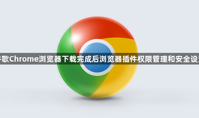 谷歌Chrome浏览器下载完成后浏览器插件权限管理和安全设置1