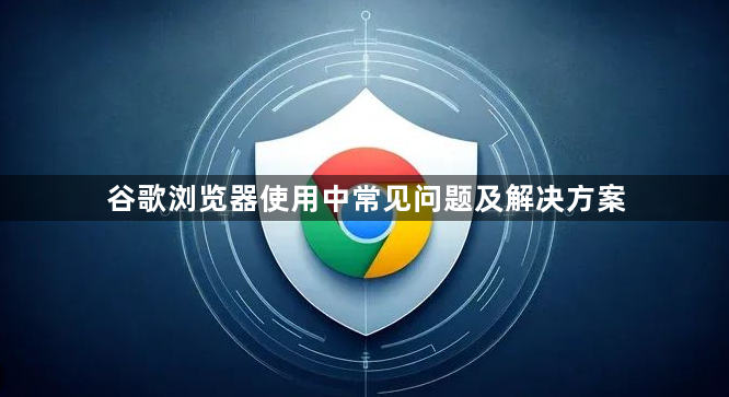 谷歌浏览器使用中常见问题及解决方案1