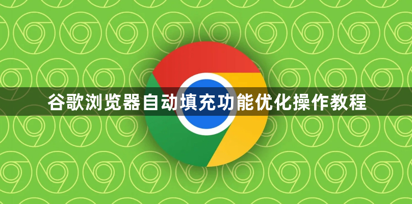 谷歌浏览器自动填充功能优化操作教程1