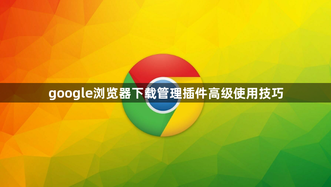 google浏览器下载管理插件高级使用技巧1