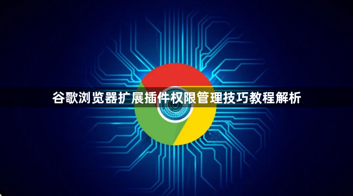 谷歌浏览器扩展插件权限管理技巧教程解析1