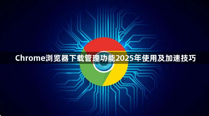 Chrome浏览器下载管理功能2025年使用及加速技巧1