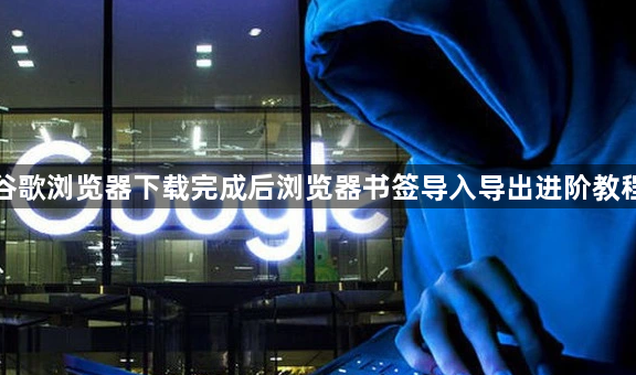 谷歌浏览器下载完成后浏览器书签导入导出进阶教程1