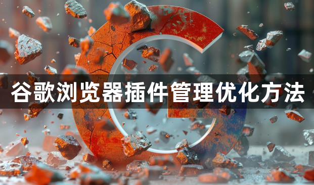 谷歌浏览器插件管理优化方法1