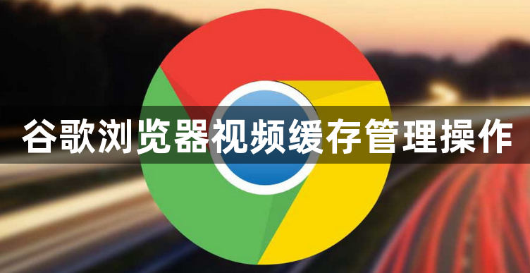 谷歌浏览器视频缓存管理操作1