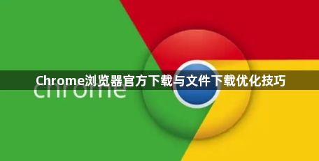 Chrome浏览器官方下载与文件下载优化技巧1