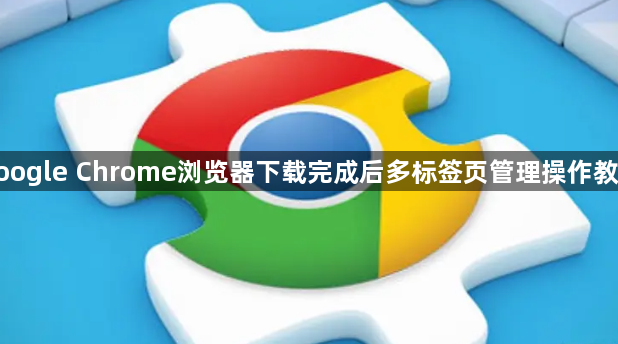 google Chrome浏览器下载完成后多标签页管理操作教程1