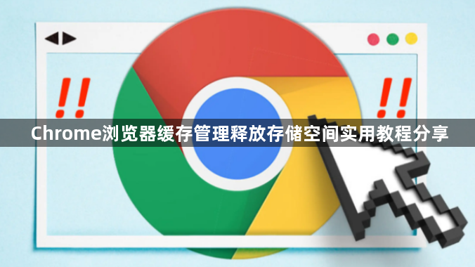 Chrome浏览器缓存管理释放存储空间实用教程分享1