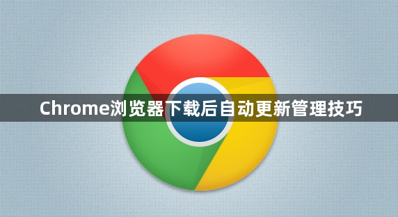 Chrome浏览器下载后自动更新管理技巧1