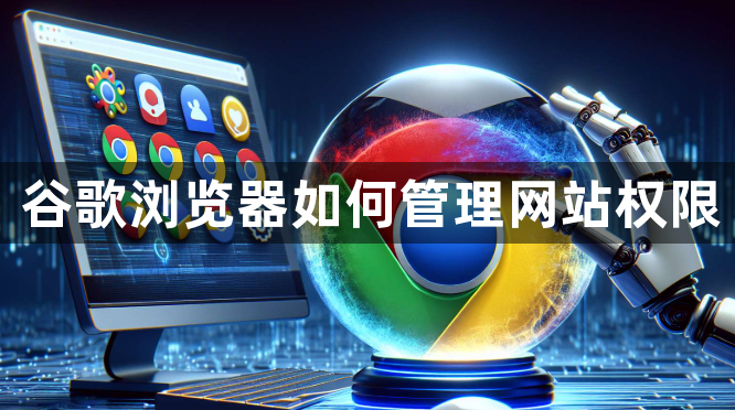 谷歌浏览器如何管理网站权限1