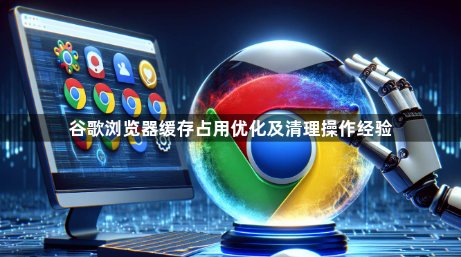 谷歌浏览器缓存占用优化及清理操作经验1