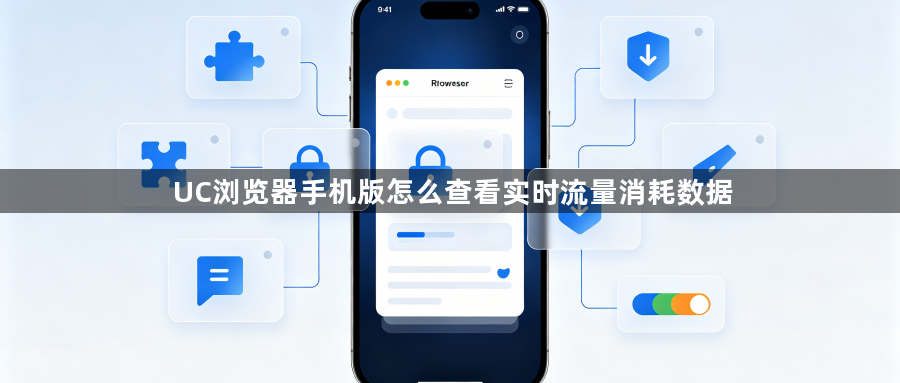 UC浏览器手机版怎么查看实时流量消耗数据1