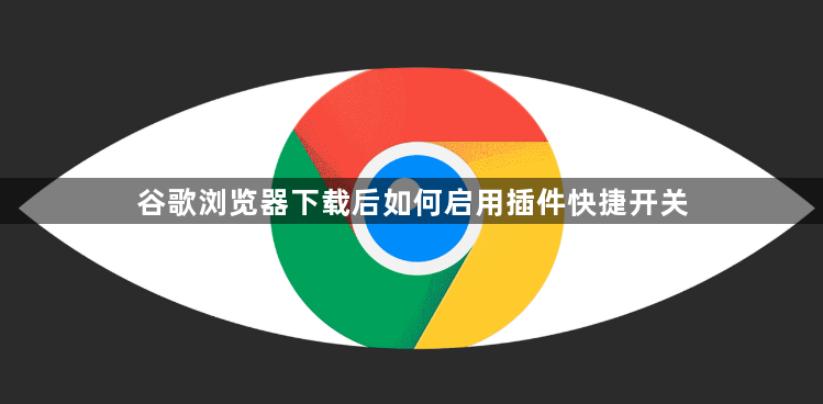 谷歌浏览器下载后如何启用插件快捷开关1