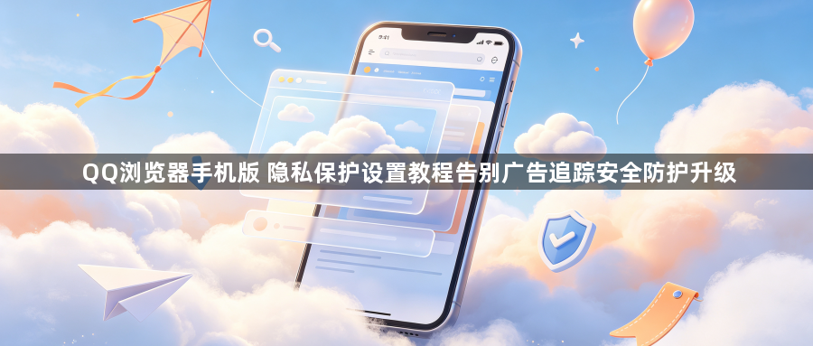 QQ浏览器手机版 隐私保护设置教程告别广告追踪安全防护升级1