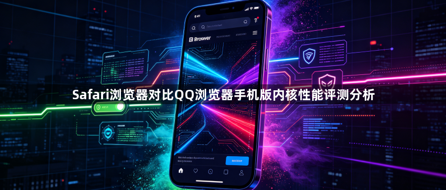 Safari浏览器对比QQ浏览器手机版内核性能评测分析1