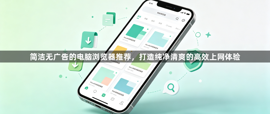 简洁无广告的电脑浏览器推荐，打造纯净清爽的高效上网体验1