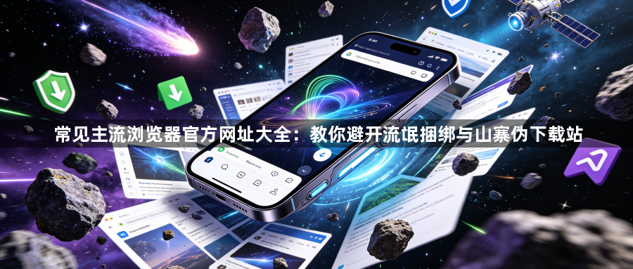 常见主流浏览器官方网址大全：教你避开流氓捆绑与山寨伪下载站1