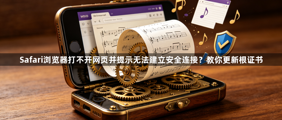 Safari浏览器打不开网页并提示无法建立安全连接？教你更新根证书1