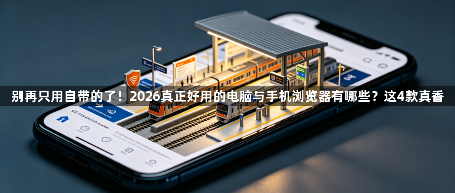 别再只用自带的了！2026真正好用的电脑与手机浏览器有哪些？这4款真香1