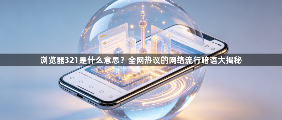 浏览器321是什么意思?全网热议的网络流行暗语大揭秘1