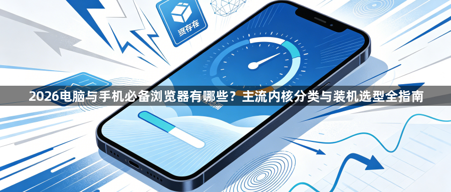 2026电脑与手机必备浏览器有哪些？主流内核分类与装机选型全指南1