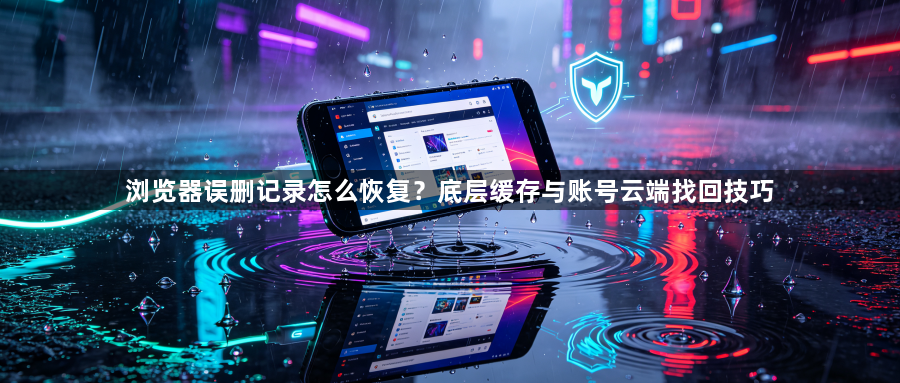 浏览器误删记录怎么恢复？底层缓存与账号云端找回技巧1