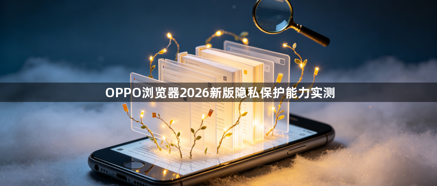 OPPO浏览器2026新版隐私保护能力实测1
