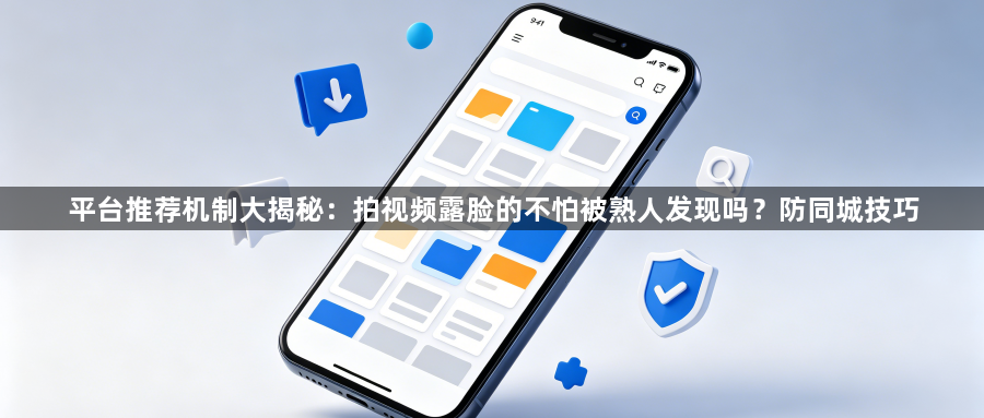 平台推荐机制大揭秘：拍视频露脸的不怕被熟人发现吗？防同城技巧1