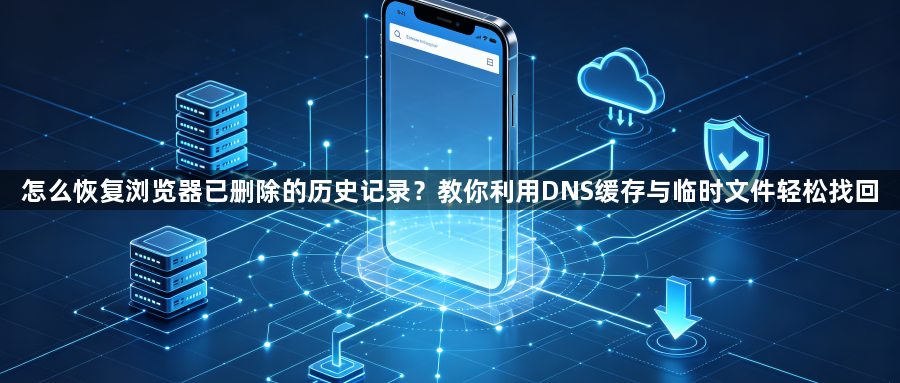 怎么恢复浏览器已删除的历史记录？教你利用DNS缓存与临时文件轻松找回1