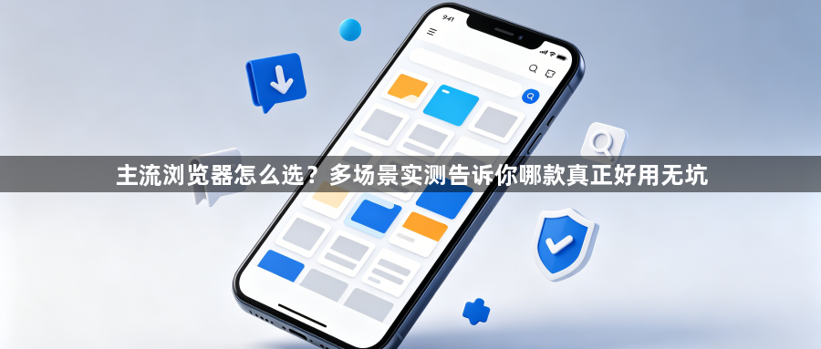 主流浏览器怎么选?多场景实测告诉你哪款真正好用无坑1