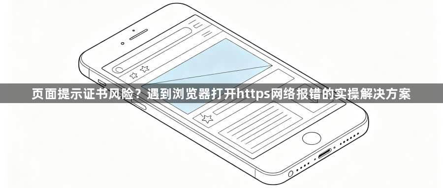 页面提示证书风险？遇到浏览器打开https网络报错的实操解决方案1