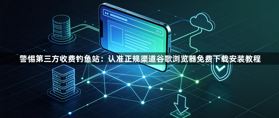 警惕第三方收费钓鱼站：认准正规渠道谷歌浏览器免费下载安装教程1