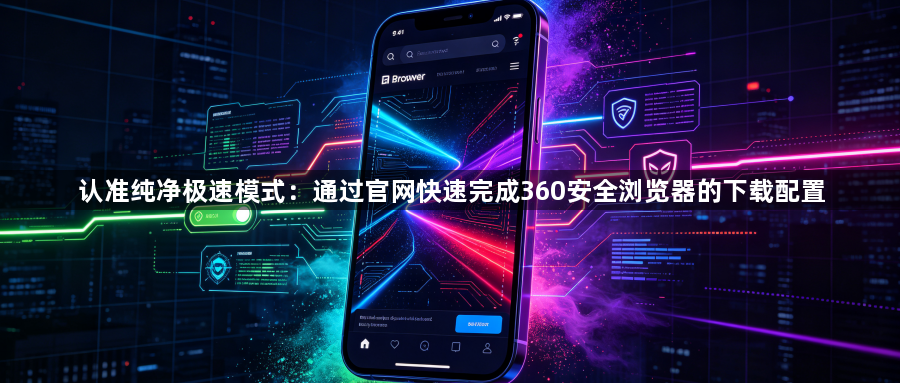 认准纯净极速模式:通过官网快速完成360安全浏览器的下载配置1