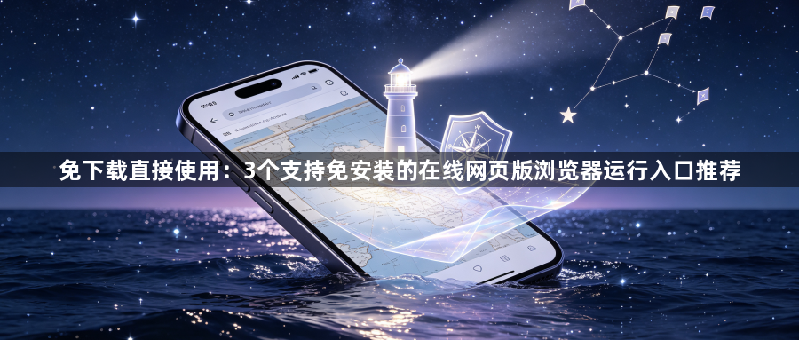 免下载直接使用：3个支持免安装的在线网页版浏览器运行入口推荐1