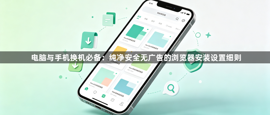 电脑与手机换机必备：纯净安全无广告的浏览器安装设置细则1