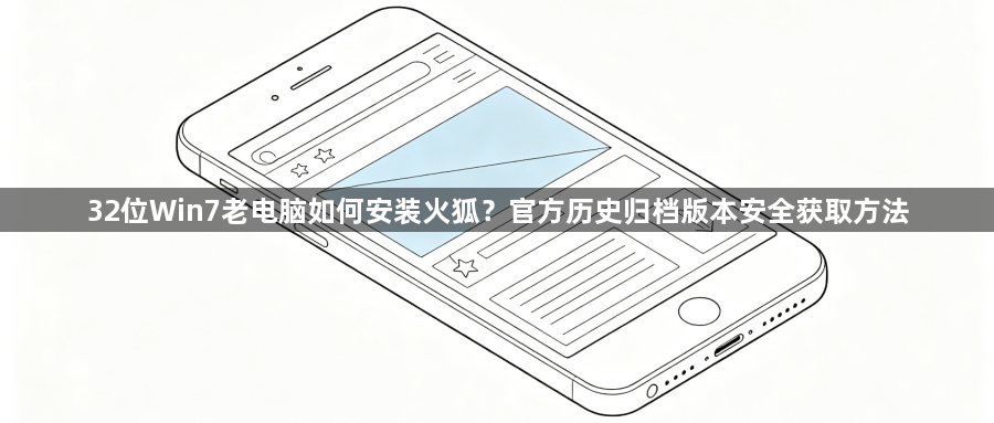 32位Win7老电脑如何安装火狐？官方历史归档版本安全获取方法1