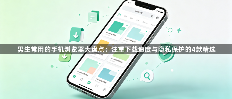 男生常用的手机浏览器大盘点：注重下载速度与隐私保护的4款精选1