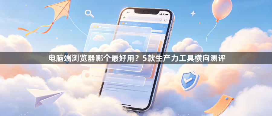 电脑端浏览器哪个最好用？5款生产力工具横向测评1