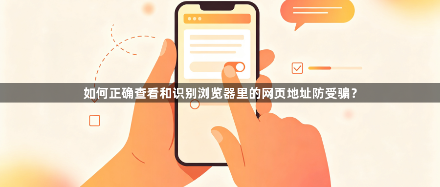 如何正确查看和识别浏览器里的网页地址防受骗？1