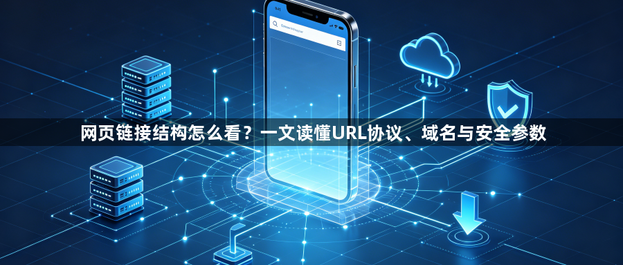 网页链接结构怎么看？一文读懂URL协议、域名与安全参数1
